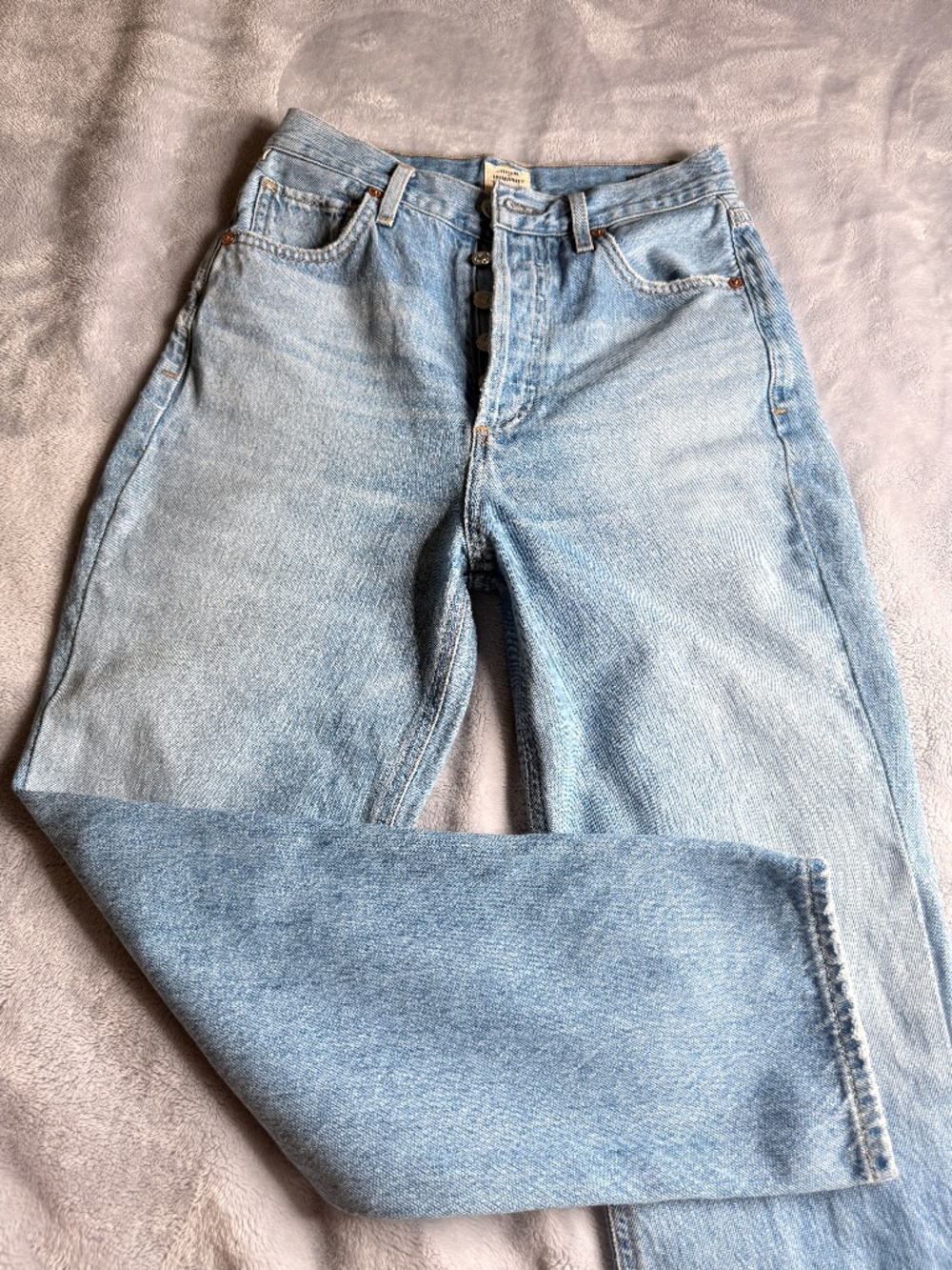 Citizens of Humanity Sacha Jeans 23 High Rise Wide Leg Premium Vintage Light Was